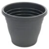 B&M Ascot Round Planter 30cm - Black 1 B&M Ascot Round Planter 30cm - Black -B&M 278282 ascot round planter black 30cm