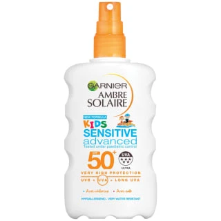Garnier Ambre Solaire Kids Sun Lotion Spray Spf 50 200ml 3 Garnier Ambre Solaire Kids Sun Lotion Spray Spf 50 200ml