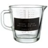 B&M Glass Measuring Jug 500ml -B&M 314251 500ml glass measuring jug