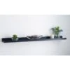 Lokken Wide Picture Shelf - Black 2 Lokken Wide Picture Shelf - Black -B&M 320108 lokken wide picutre shelf black1