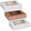 Betty Winters Large Cupcake Boxes 2pk 2 Betty Winters Large Cupcake Boxes 2pk -B&M 320784 4pk cupcake boxes holds 12 group