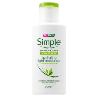 Simple Hydrating Light Moisturiser 125ml 3 Simple Hydrating Light Moisturiser 125ml