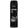 Lynx Deodorant Bodyspray - Black 200ml -B&M 332835 lynx black body spray 200ml