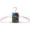 B&M Addis Non-Slip Hangers 6pk - Multi Colour -B&M 333092 addis 6pk non slip hangers colour
