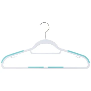 B&M Addis Non-Slip Hangers 6pk - Multi Colour 6 B&M Addis Non-Slip Hangers 6pk - Multi Colour - Image 4