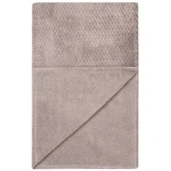 Simply Everyday Waffle Throw - Mink -B&M 348799 simply waffle throw mink