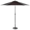 Crank Handle Parasol 2.7m - Black -B&M 353335 crank tilt handle parasol 2 7m black