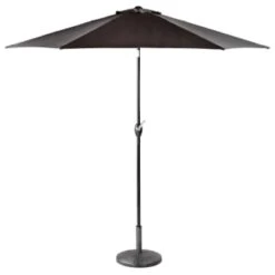 Crank Handle Parasol 2.7m - Black