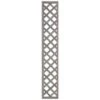 Framed Diamond Trellis - Grey 1 Framed Diamond Trellis - Grey -B&M 353719 framed trellis 180x30cm
