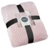 Simply Everyday Waffle Throw - Blush -B&M 354334 simply blush waffle throw 4