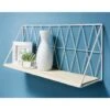 Tromso Shelf 48cm - White 1 Tromso Shelf 48cm - White -B&M 356553 tromso shelf 48cm white