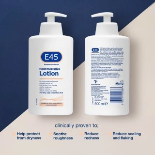 E45 Moisturising Lotion 500ml 8 E45 Moisturising Lotion 500ml - Image 6