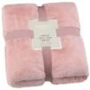 Aspen Faux Fur Throw - Blush -B&M 360860 aspen faux fur throw throw 3