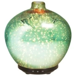 Essence Colour Changing Rose Gold Aroma Diffuser -B&M 363278 colour changing glass aroma diffuser rosa green