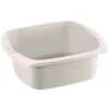 Addis Rectangular Bowl - White -B&M 369454 addis eco dish bowl cream