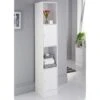 Spaceways Tall Cupboard - White -B&M 371520 spaceways tall cupboard 2