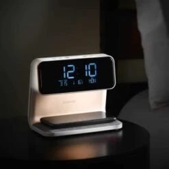 Goodmans Wireless Charging Alarm Clock 7 Goodmans Wireless Charging Alarm Clock -B&M 373397 goodmans alarm clock with wireless charging and nightlight 2