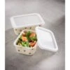 B&M Rectangular Tubs 2pk - Bees -B&M 375968 2pk reuse and repurpose rectangle tubs bee