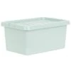 B&M Storage Box With Lid 11L - Sage 2 B&M Storage Box With Lid 11L - Sage -B&M 377036 11l storage box sage 3