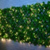 Bloom Solar Powered Expanding Artificial Leaf Trellis 200 X 100cm -B&M 379978 expanding leafy trellis 100 leds 2x1m 2
