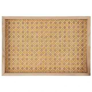 B&M Rattan Rectangle Tray 3 B&M Rattan Rectangle Tray