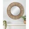 B&M Seagrass Mirror - Natural -B&M 380091 seagrass mirror1