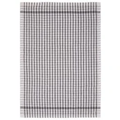 B&M Check Tea Towels - Black 3pk 9 B&M Check Tea Towels - Black 3pk -B&M 380307 3pk check tea towels black 3