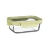 B&M Green Glass Food Container - Small -B&M 380664 glass food container green small 2