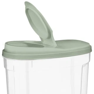 B&M Cereal Storage Container Set 2pk - Sage 7 B&M Cereal Storage Container Set 2pk - Sage - Image 5