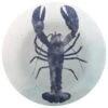 B&M Ocean Print Plate - Lobster -B&M 381060 ocean print plate lobster