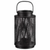 B&M Black Metal Lantern -B&M 381546 black metal lantern