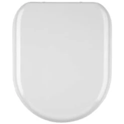 Beldray D Shaped Toilet Seat - White 7 Beldray D Shaped Toilet Seat - White -B&M 383096 beldray d shaped toilet seat