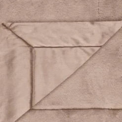 Heritage Collection Aspen Faux Fur Throw - Mink 10 Heritage Collection Aspen Faux Fur Throw - Mink -B&M 383183 aspen throw dark mink 3