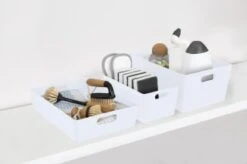 Soho Storage Tub 10 X 30 X 10cm - White 9 Soho Storage Tub 10 X 30 X 10cm - White -B&M 384310 384319 384402 soho box white group