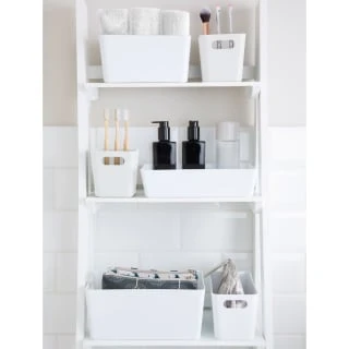 Soho Storage Tub 10 X 30 X 10cm - White 5 Soho Storage Tub 10 X 30 X 10cm - White - Image 3