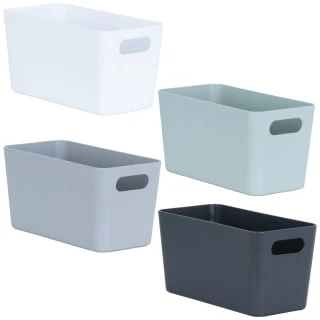 Soho Storage Tub 10 X 30 X 10cm - White 4 Soho Storage Tub 10 X 30 X 10cm - White - Image 2