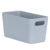Soho Storage Tub 10 X 30 X 10cm - Grey -B&M 384404 soho size c box grey 10x30x10cm1