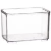 Clear Nestable Storage Tub - Small -B&M 384985 clear nestable box mini 3