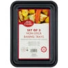 Betty Crocker Non-Stick Baking Tray Set 3pc -B&M 388523 set of 3 non stick baking trays