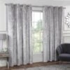 B&M Versailles Silver Crushed Velvet Fully Lined Curtains 66 X 90" 1 B&M Versailles Silver Crushed Velvet Fully Lined Curtains 66 X 90" -B&M 388928 versailles silver crushed velvet curtains