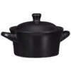B&M Casserole Dish With Lid - Matte Black 1 B&M Casserole Dish With Lid - Matte Black -B&M 390145 urban paradise mini casserole dish black