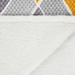 B&M Simply Geo Waffle Throw - Ochre 10 B&M Simply Geo Waffle Throw - Ochre -B&M 394916 simply geo waffle throw ochre 4