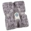 B&M Simply Two Tone Teddy Throw - Grey 1 B&M Simply Two Tone Teddy Throw - Grey -B&M 394926 simply two tone teddy throw grey