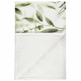 Winston Green Leaf Sherpa Throw 5 Winston Green Leaf Sherpa Throw - Image 3