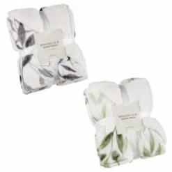 Winston Green Leaf Sherpa Throw 11 Winston Green Leaf Sherpa Throw -B&M 394976 394948 winston leaf sherpa throw group