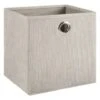 Lokken Cord Storage Cubes 2pk - Light Grey 2 Lokken Cord Storage Cubes 2pk - Light Grey -B&M 395811 2pk cord lokken storage cubes light grey 4