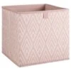 Lokken Printed Storage Cubes 2pk - Pink Diamond 2 Lokken Printed Storage Cubes 2pk - Pink Diamond -B&M 395838 2pk printed lokken storage cubes pink diamond 4