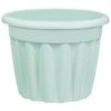 B&M Round Planter 40cm - Sage 2 B&M Round Planter 40cm - Sage -B&M 397071 40cm round planter sage