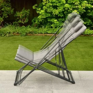 Dakota 3 Position Relaxer Deck Chair With Pillow 4 Dakota 3 Position Relaxer Deck Chair With Pillow - Image 2