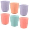 Simply Kids Colour Cups 6pk - Pastel 1 Simply Kids Colour Cups 6pk - Pastel -B&M 398570 6pk simply kids colour cups girls 2